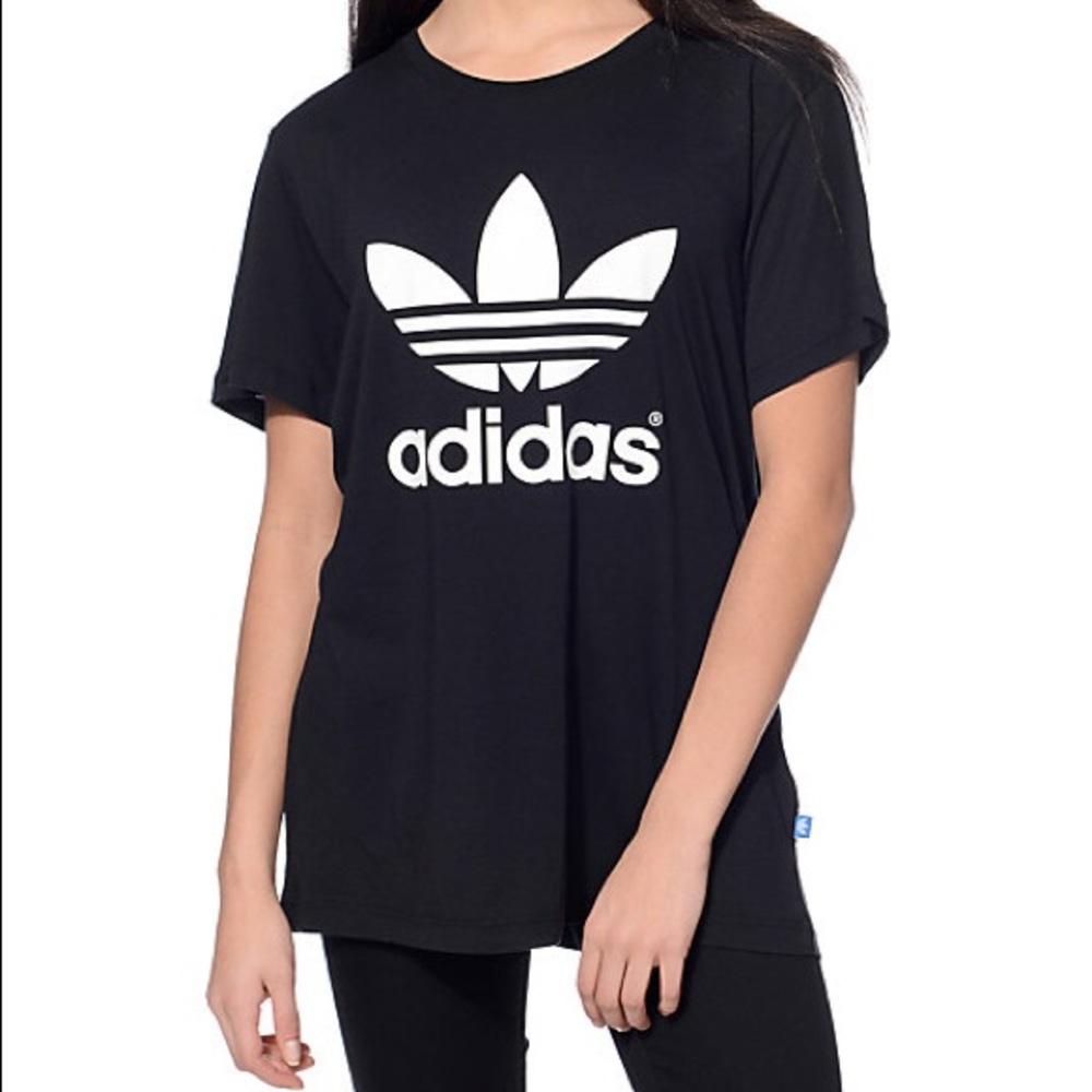 Black Adidas Logo T-Shirt